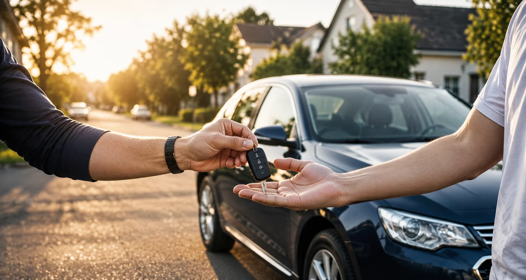 Autoankauf Dinslaken – Fahrzeugübergabe